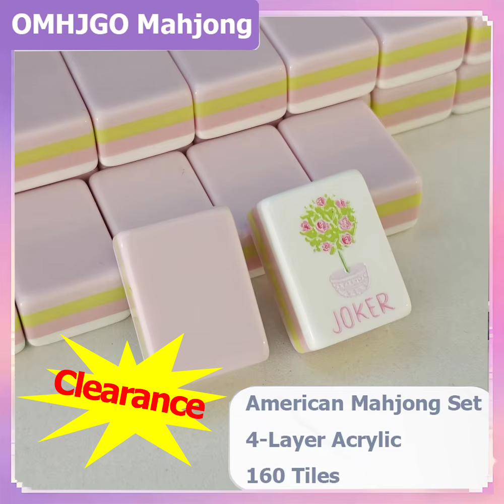 Board Game Mahjong - Hot selling four Layer Acrylic American