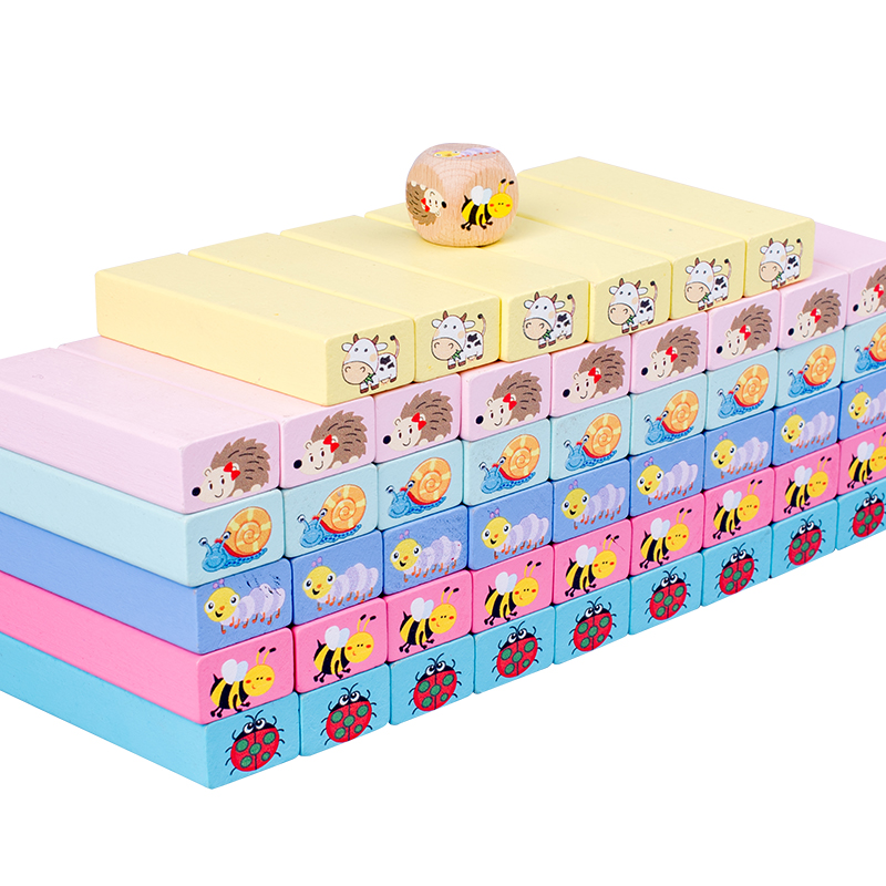 Number Animal Wooden Blocks Ga - Board Game Jenga review and price