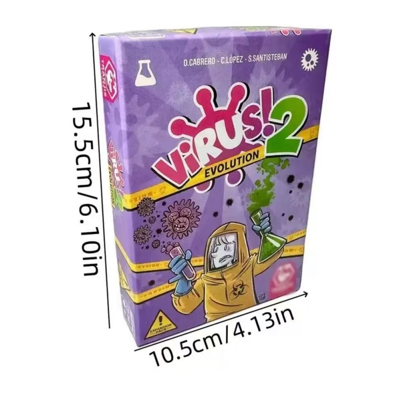 Family Strategy Card Game Set  - Board Game Virus review and price