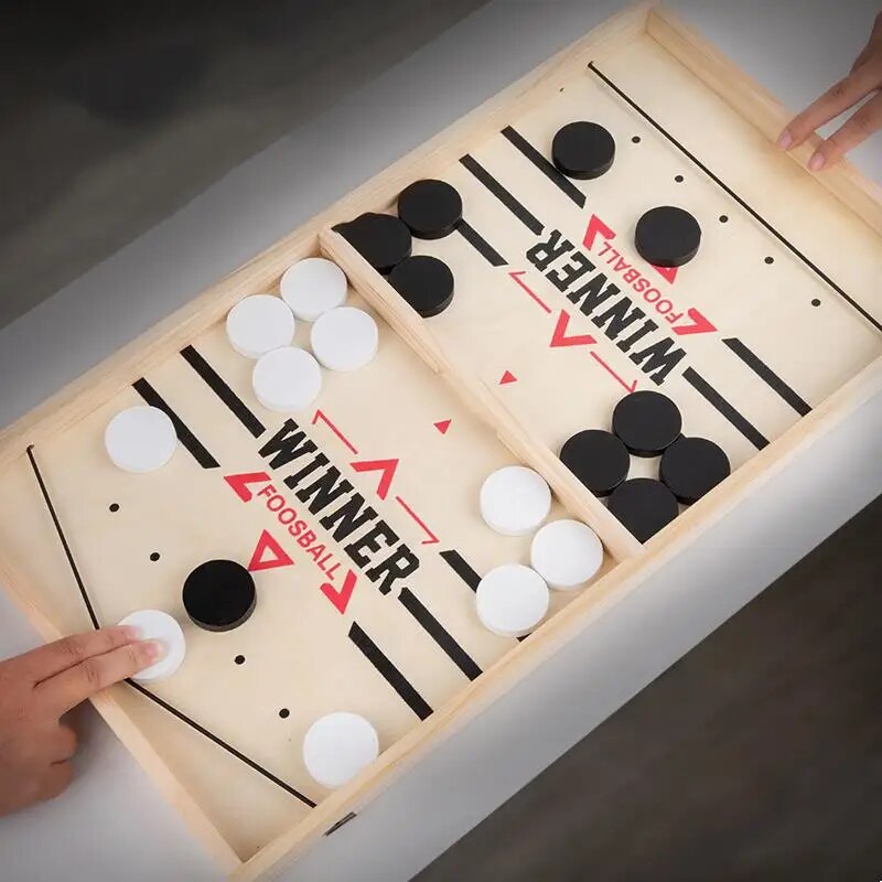 Table Hockey Paced Sling Puck  - Board Game Jenga review and price