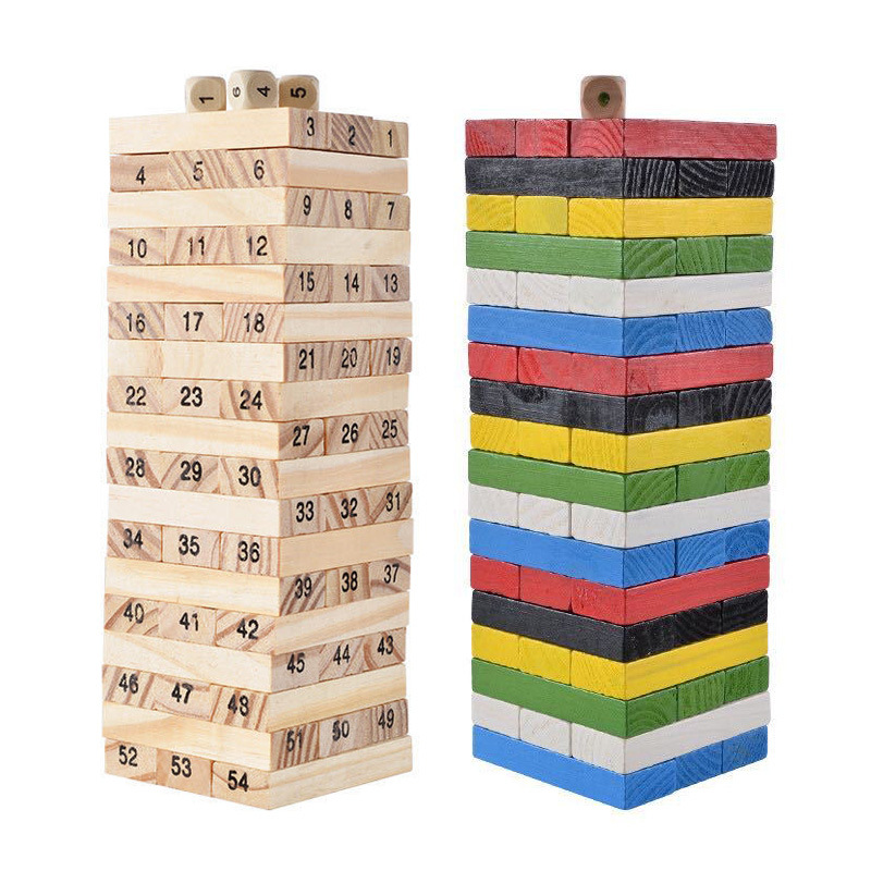 Wooden Stacking Tower Game Int - Board Game Jenga review and price