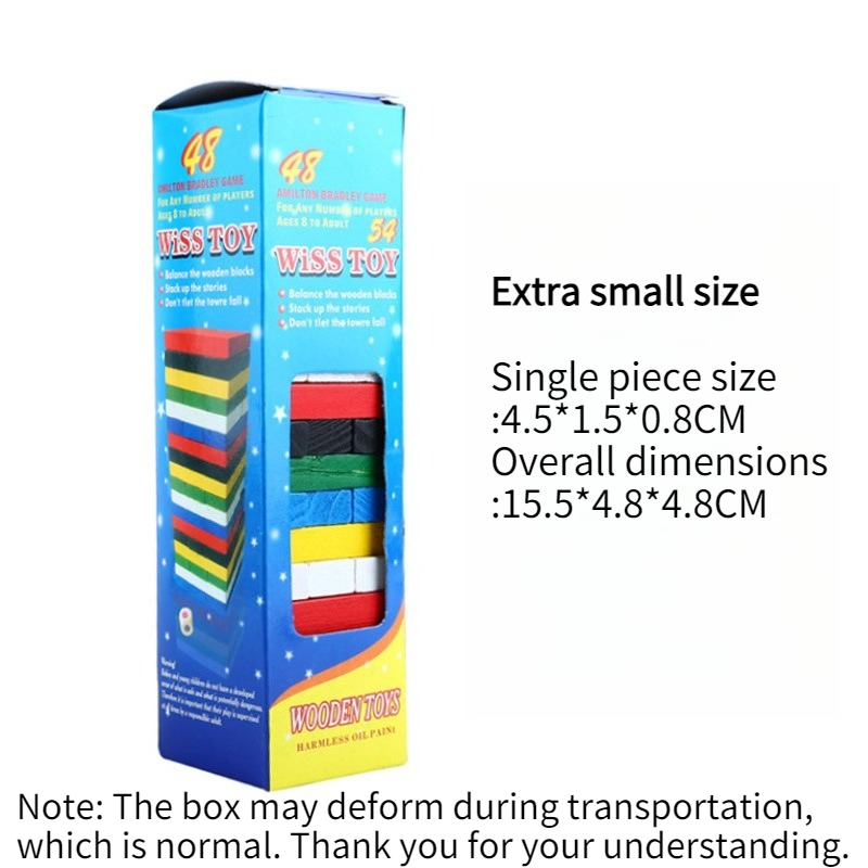 Wooden Stacking Tower Game Int - Board Game Jenga review and price