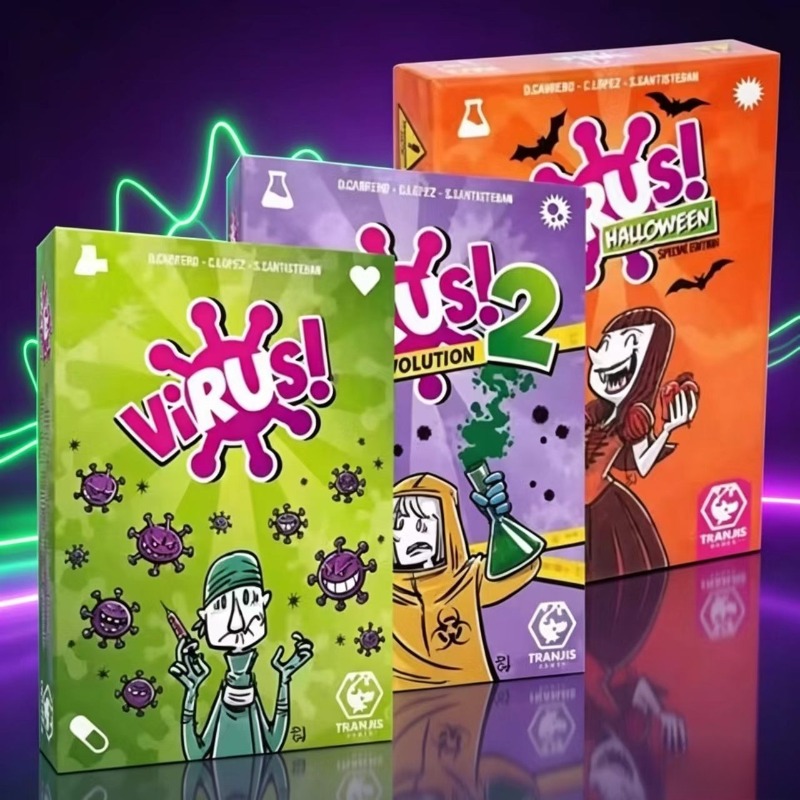 Family Strategy Card Game Set  - Board Game Virus review and price