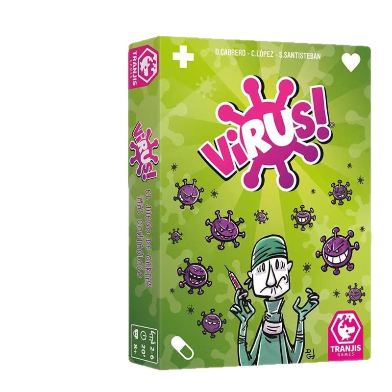 Family Strategy Card Game Set  - Board Game Virus review and price