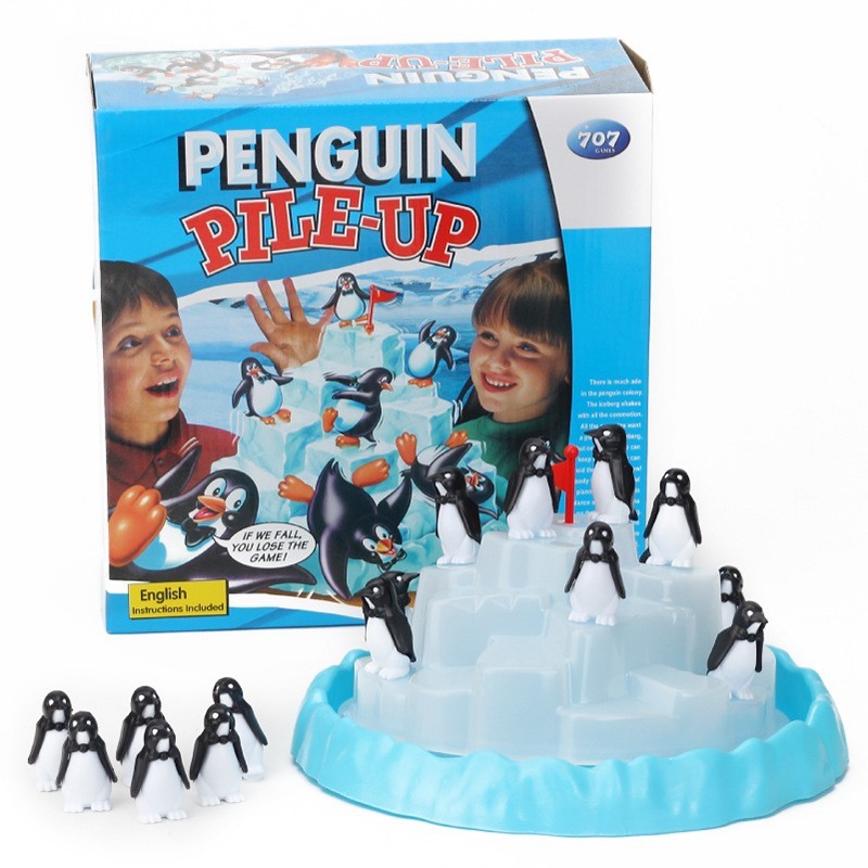 Iceberg Stacked Penguin Balanc - Board Game Jenga review and price