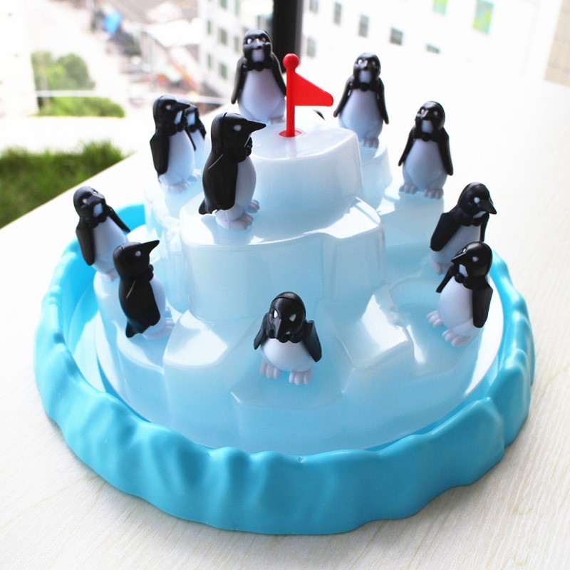 Iceberg Stacked Penguin Balanc - Board Game Jenga review and price