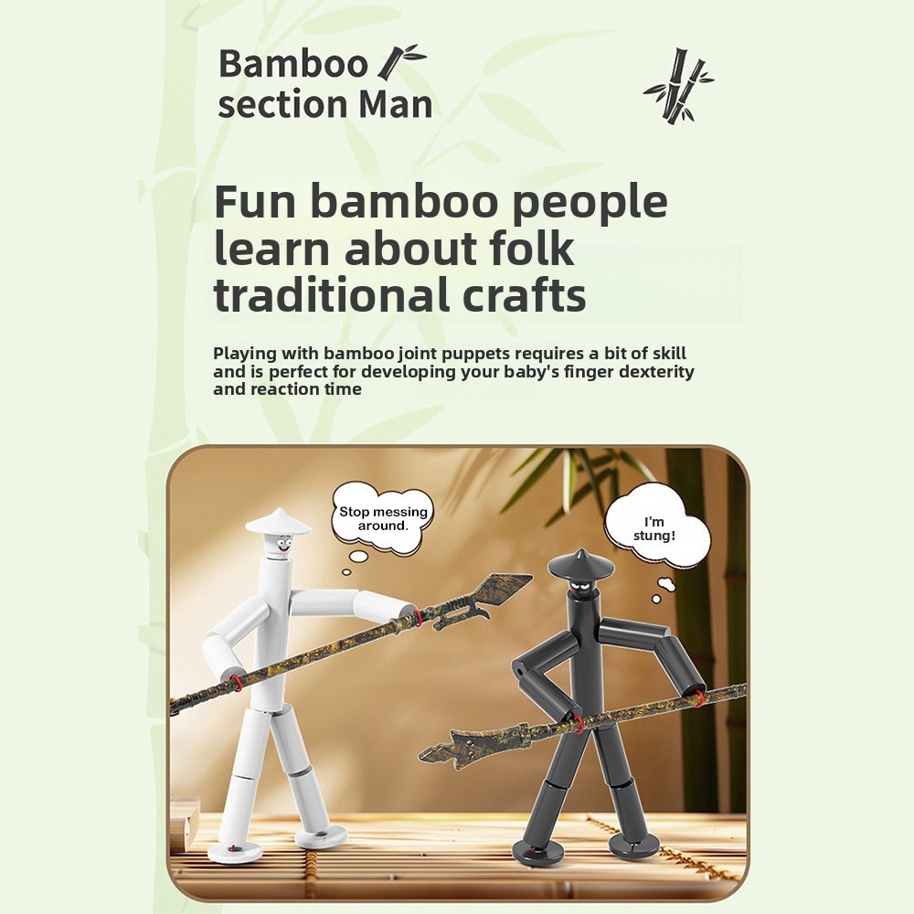 Two-player Battle Bamboo Man B - Board Game Japan review and price