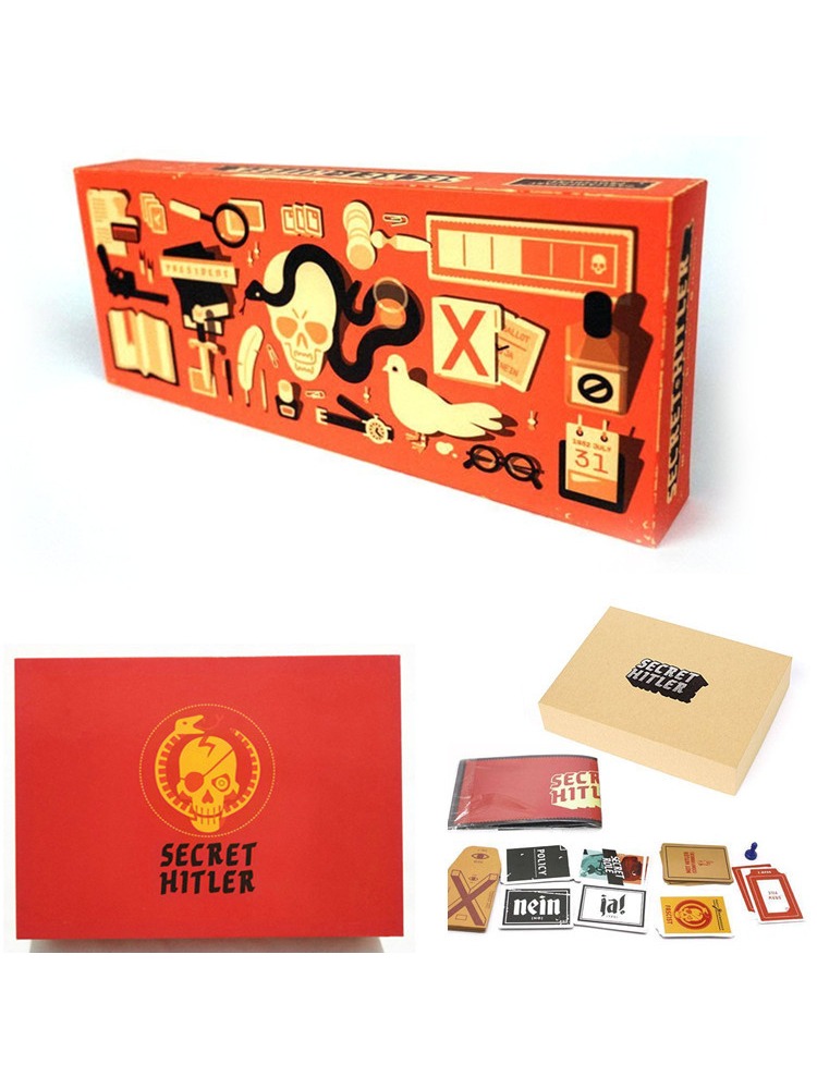 Secret Hitler Board Game Card  - Board Game Hitler review and price