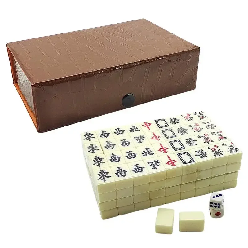 Chinese Mahjong Game Set 144 W - Board Game Mahjong review and price