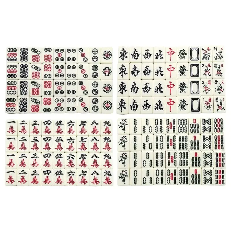 Chinese Mahjong Game Set 144 W - Board Game Mahjong review and price