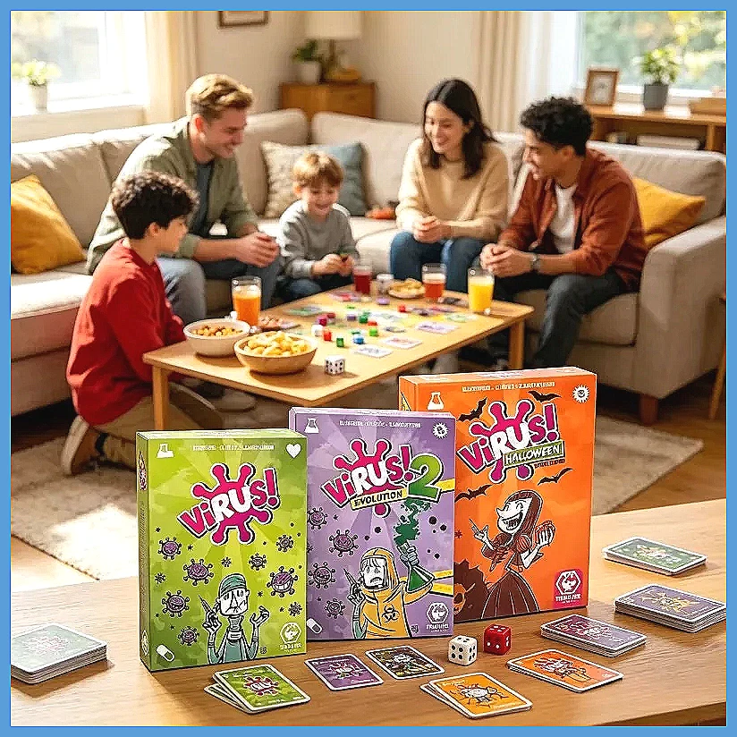Virus Series 1&2 Family Strate - Board Game Virus review and price