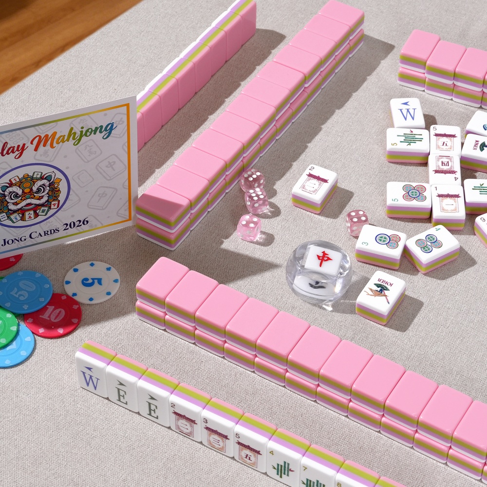 Hot Four Layer Acrylic Engrave - Board Game Mahjong review and price